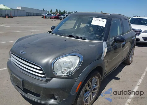 2012 Mini Cooper Countryman из США, поврежденный, VIN WMWZB3C52CWM29567